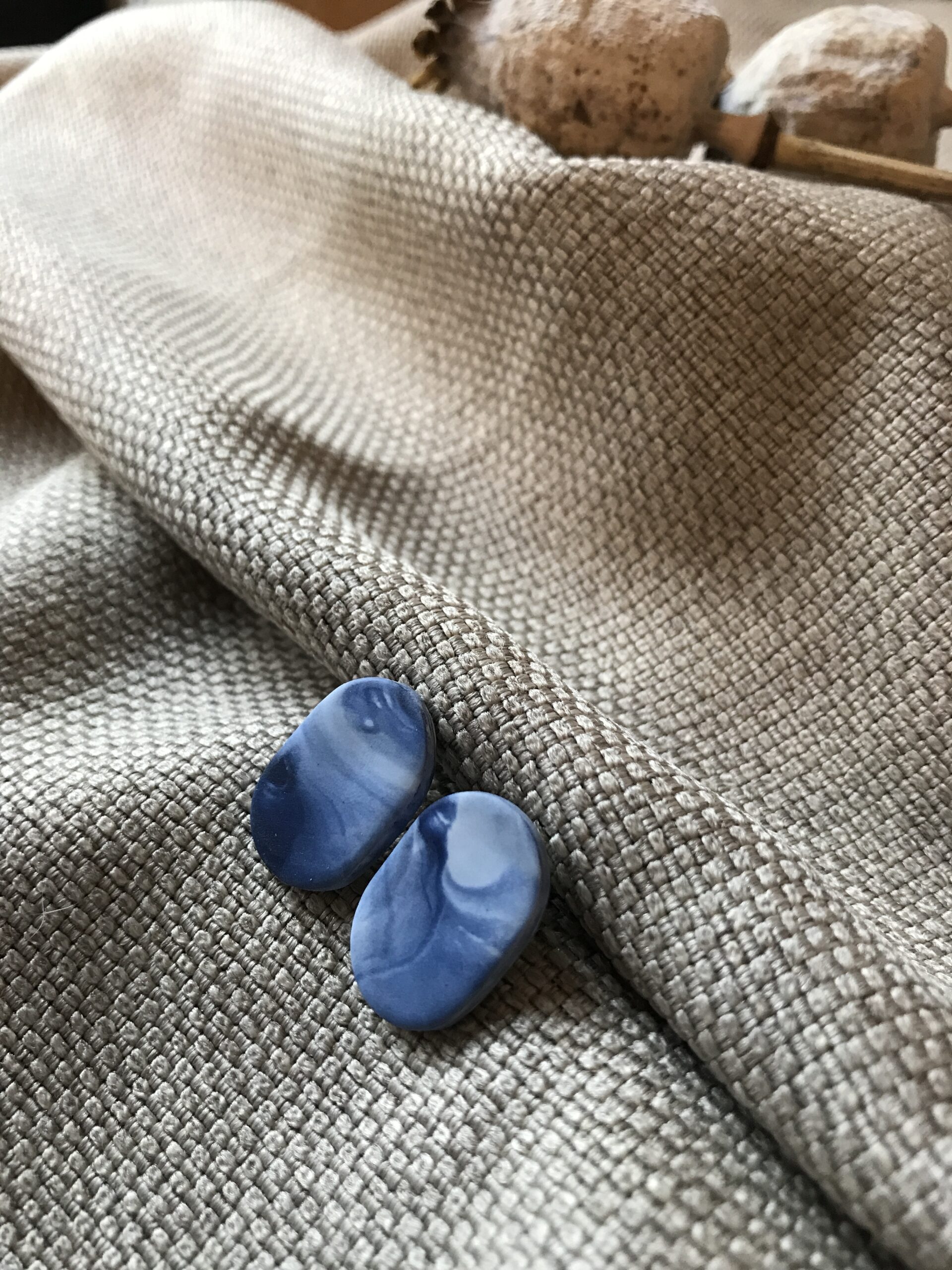 Jill studs diepblauw Jill studs diepblauw